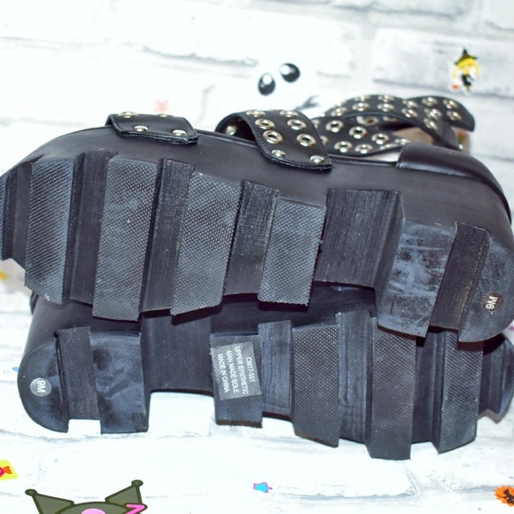 Current Mood Platform Sandals US 9 UK 7 Dolls Kill - Picture 4 of 5